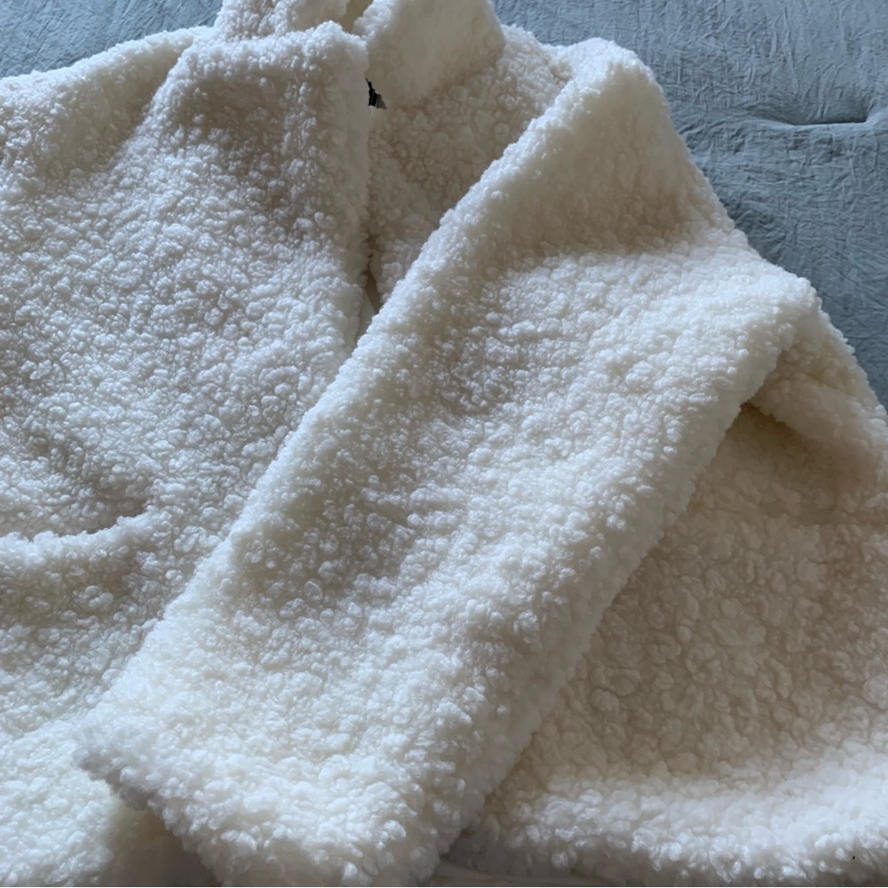 Off White Forever 21 Shearling Jacket - image 4